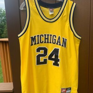 Nike University of Michigan Basketball Jersey-Large